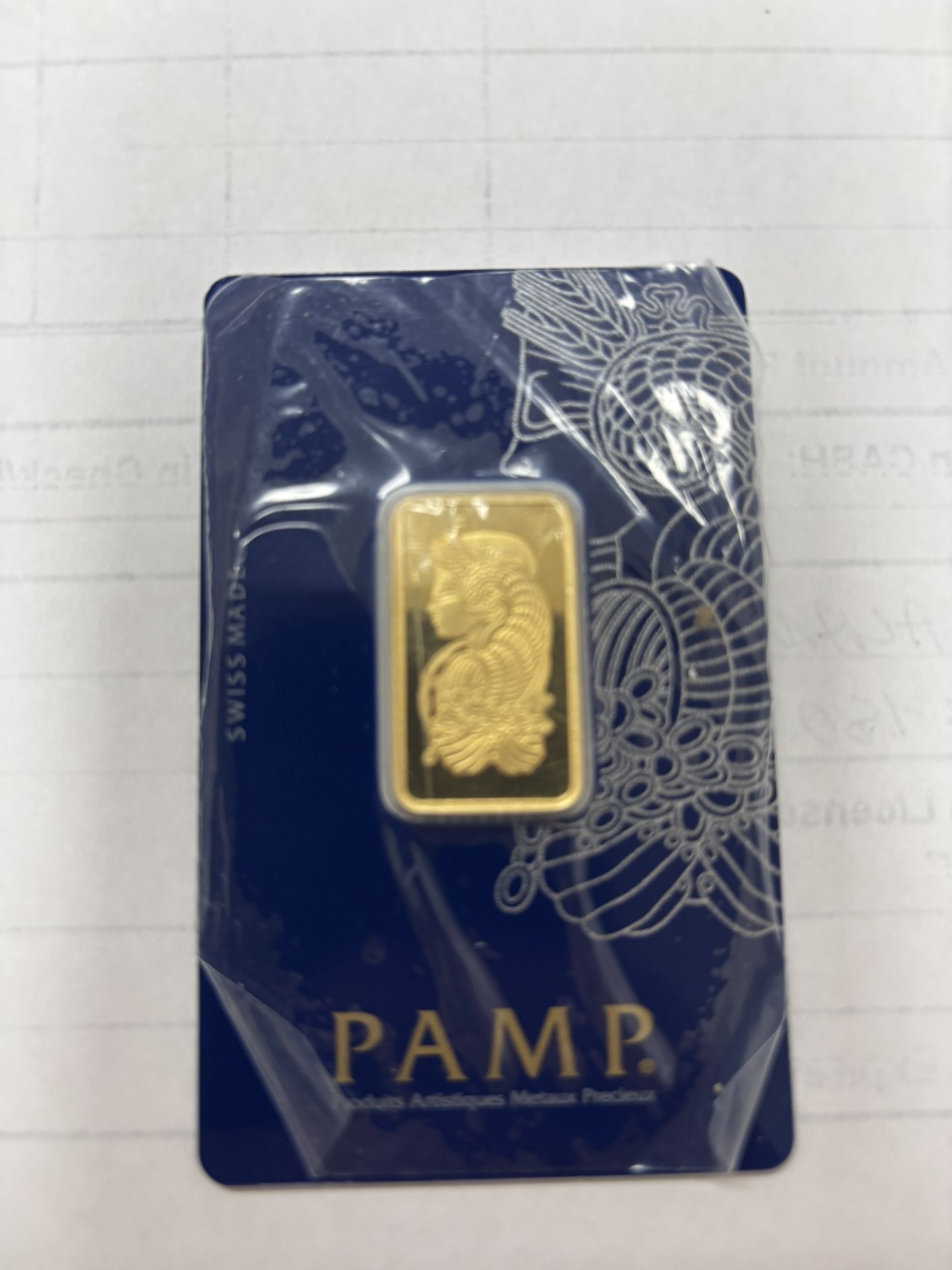 Pamp 1/2oz Gold Bar