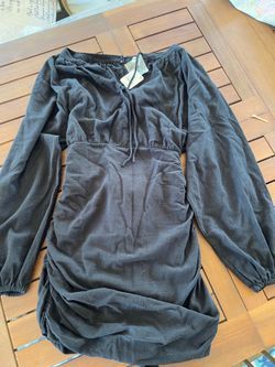 New Mini Black Dress, w/tag, XS, “Free People “