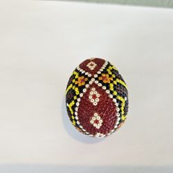 Beautiful Beaded Easter Egg