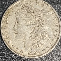 1880 Morgan Silver Dollar 