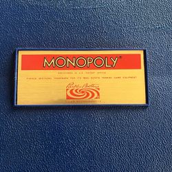 Antique Monopoly Game 