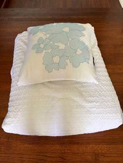 Queen Comforter with toss pillow