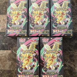 Pokemon Mega Dream EX Japanese Booster boxes