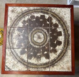 Danish Coffee Table OX Art