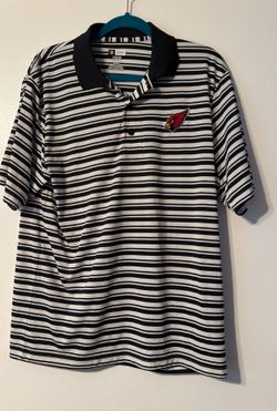 NFL Arizona Cardinals Team Apparel TX3 Adult Medium Collared Button Down Shirt