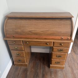 Roll Up Antique Desk