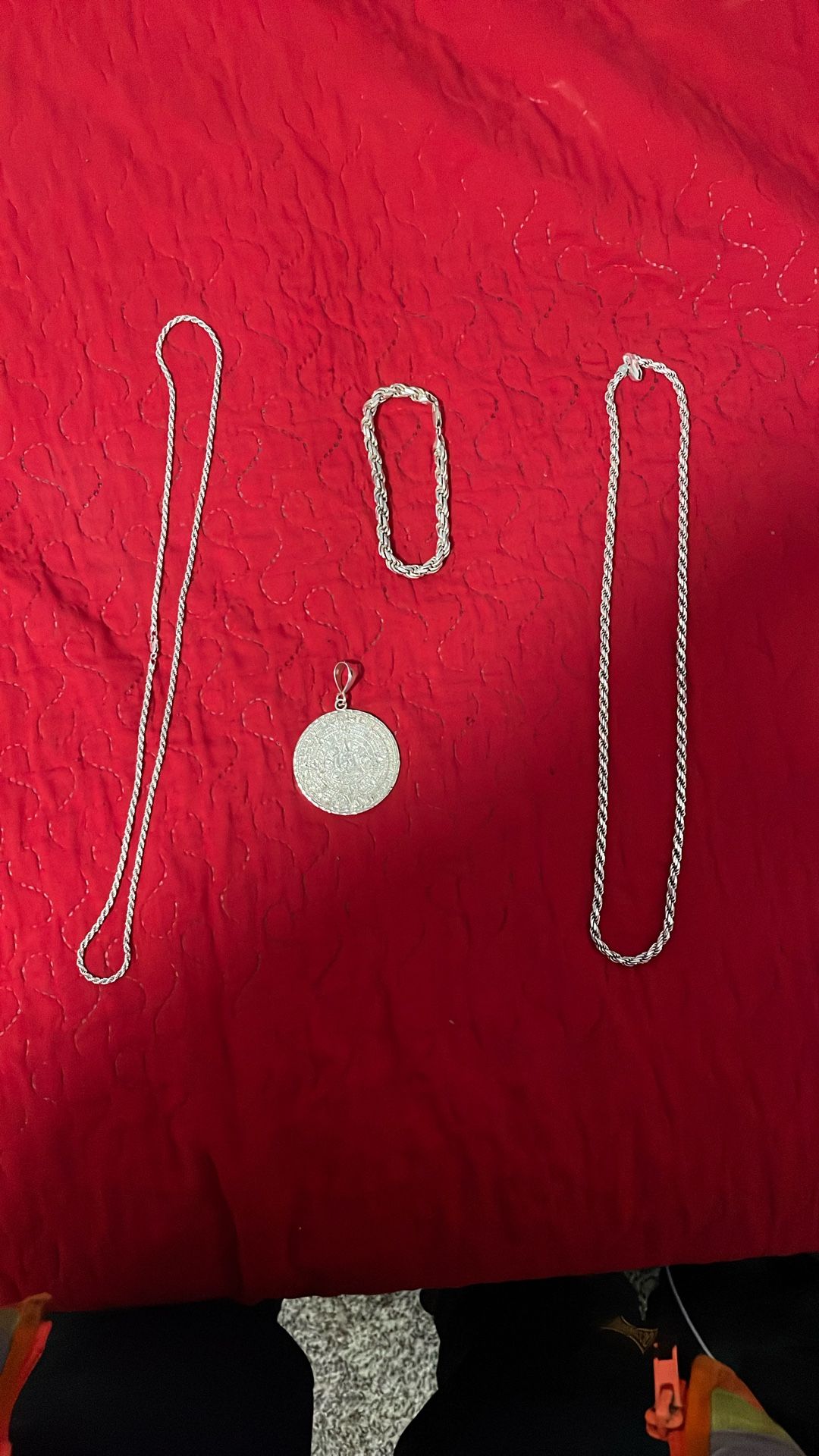 Solid Silver Rope Chain/Bracelet