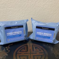 Neutrogena Makeup Remover Wipes and Face Cleansing Towelettes, 25 Count $8 For Both