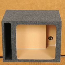 Kicker Solo-Baric 12" Subwoofer Size Ported Box Enclosure MDF Wood L7 L7S L7R 🚨 Payment Options Available 🚨 No Credit Needed 🚨 