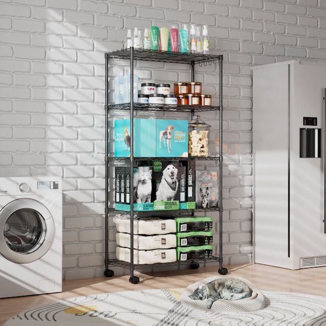 5 Tier Utility Shelving