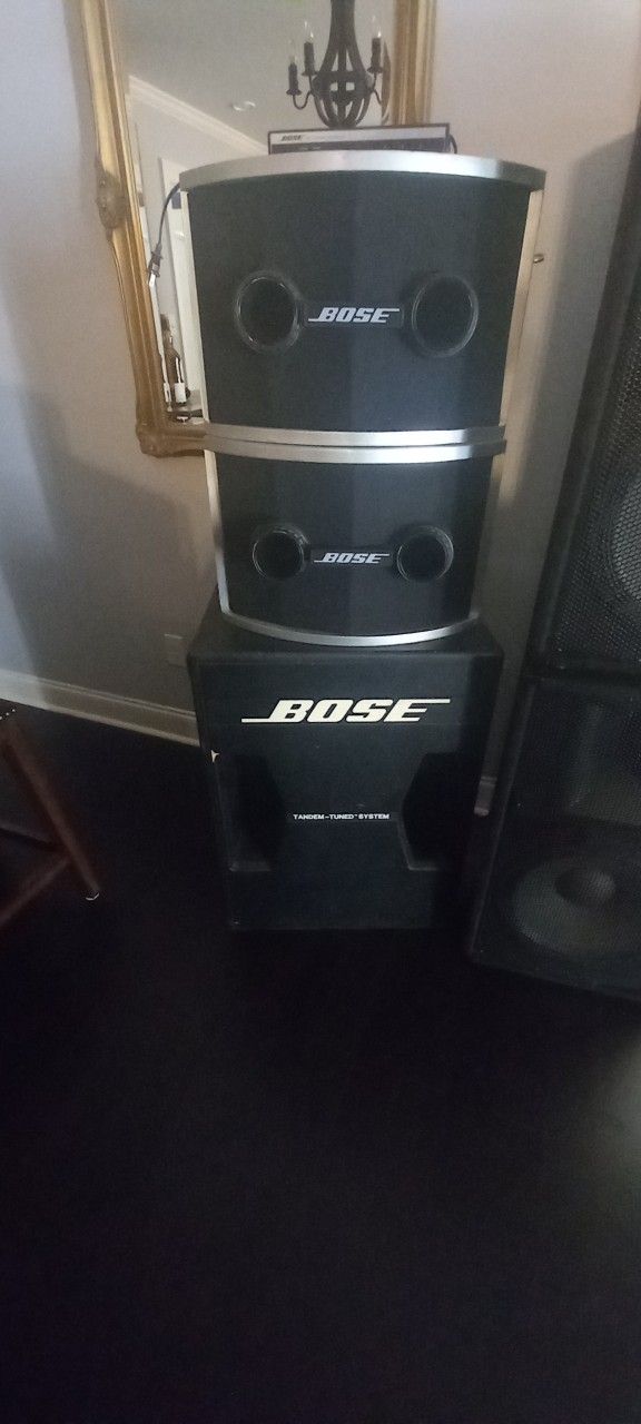 Bose 802 PA System with Controller