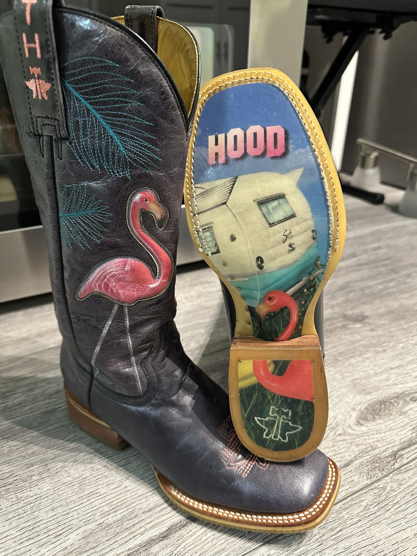 Botas flamingo 🦩 Nuevas Sz 9