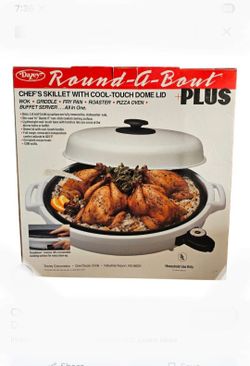 Dazey Round About Chef Skillet Large Skillet & Pizza Oven