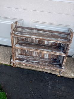 Nice wooden shelf