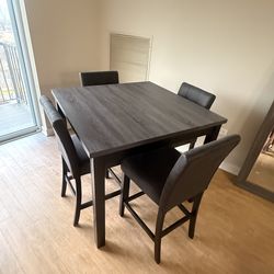 Dining Table 4 Chairs