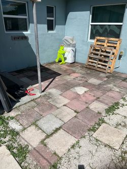 16” x 16” Concrete Pavers, Approx 120 Sq ft
