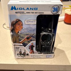 Midland Walkie Talkie GMRS Radio 