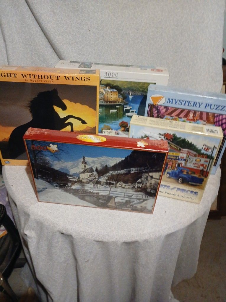 5 Piece Puzzle Package