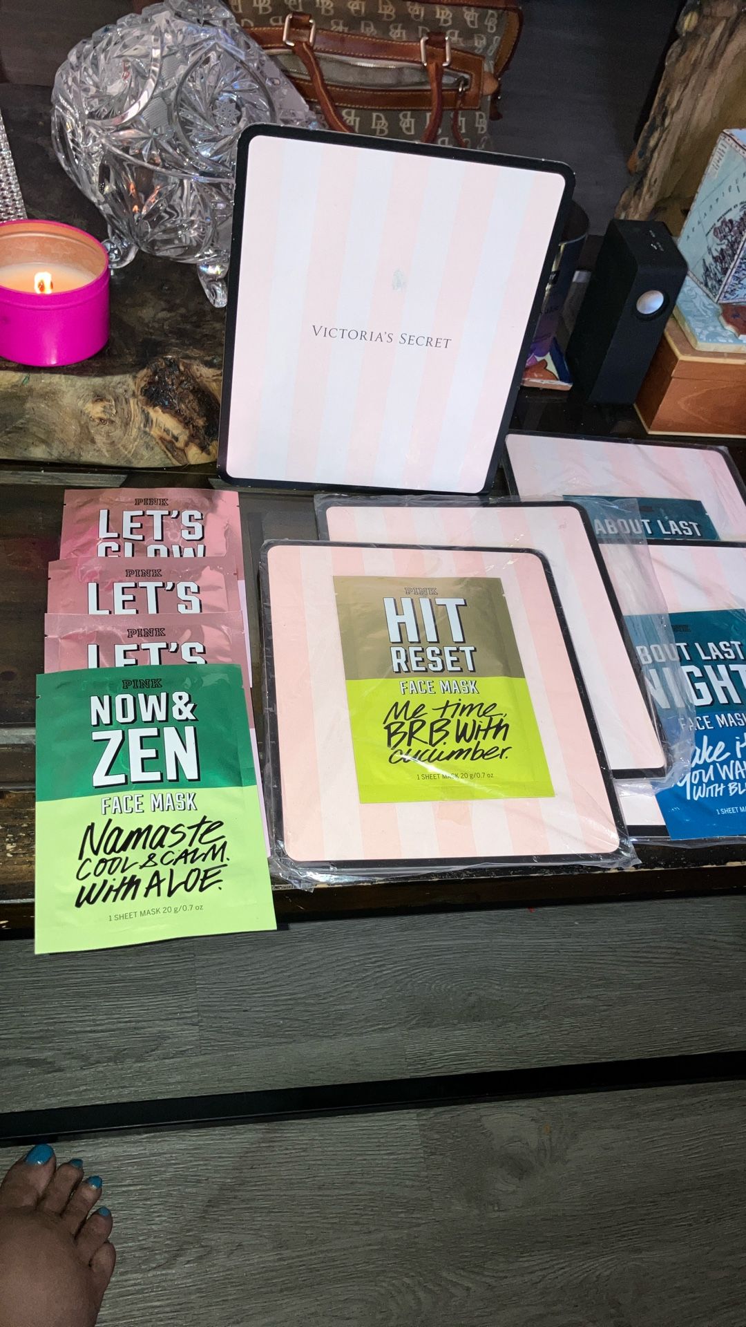 Victorias Secret Face Masks-New!