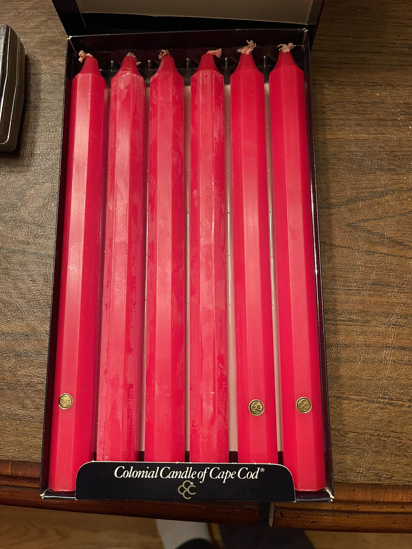 Box Of 6 Candles - Colonial Candles Of Cape Cod