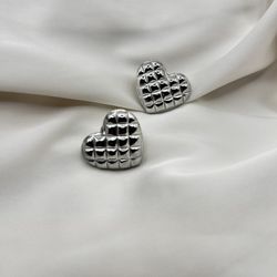Heart Stainless Steel Earring 