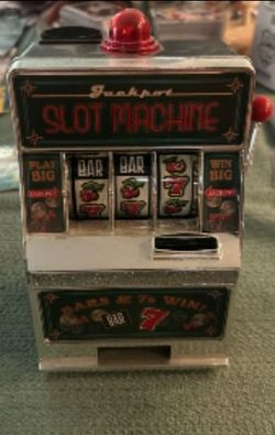 SLOT MACHINE PIGGY BANK