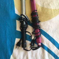 Hair Flat Iron And Hair Curler