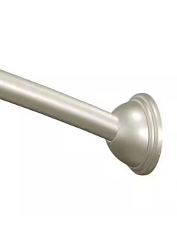 Brushed Nickel Tension Shower Curtain Rod