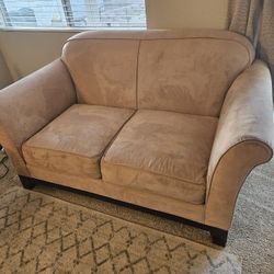 Tan/Beige Loveseat Couch