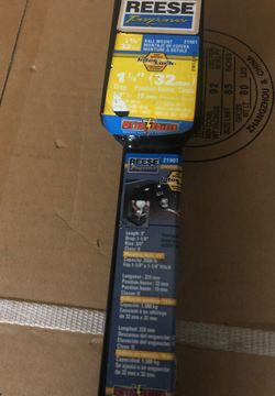 Reese Tow Power 1 1/4 Ball Mount