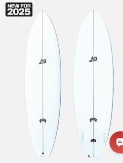 Lost RNF '96 Kingfish Surfboard Mid Length  6’7”
