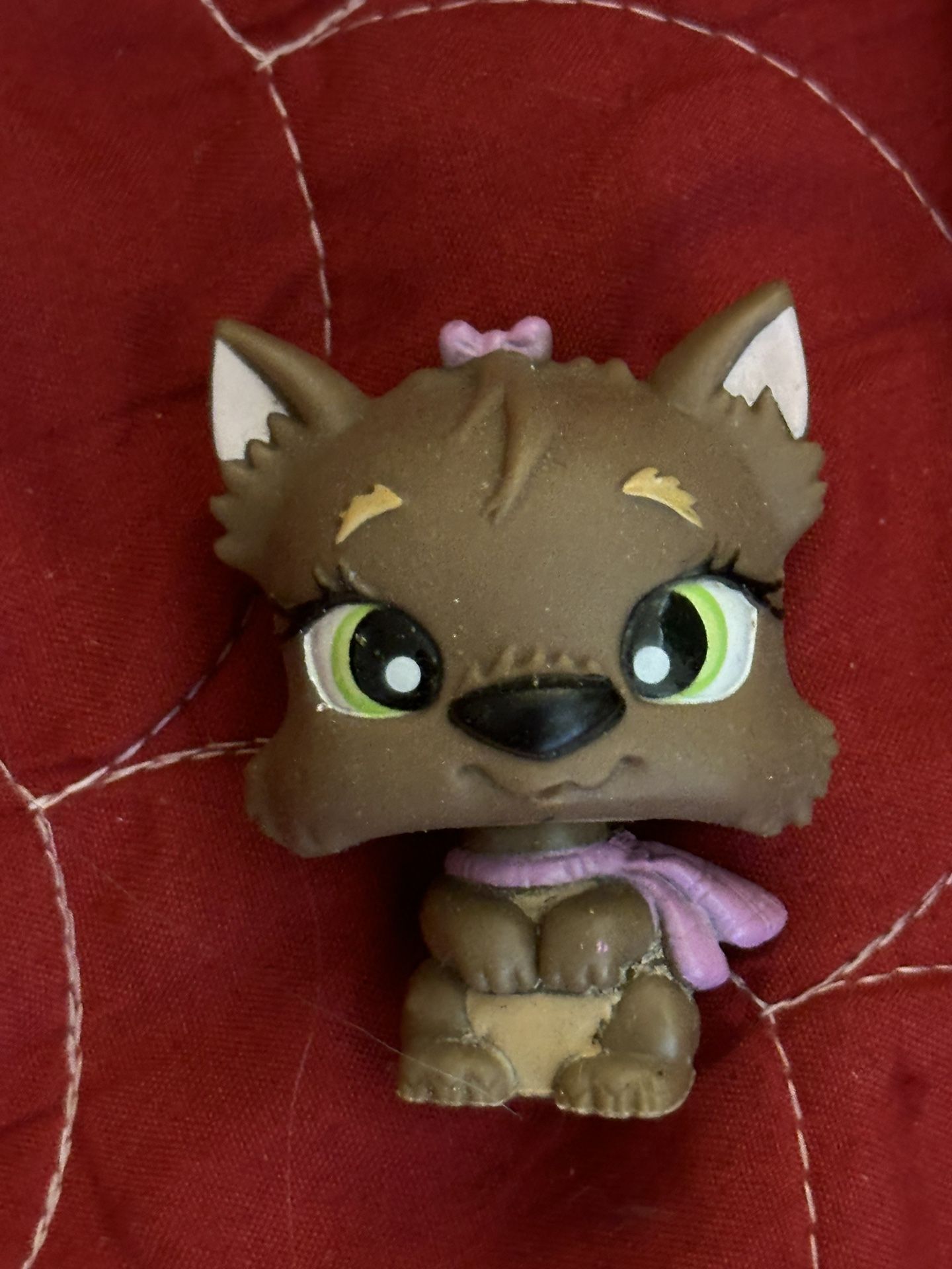 MGA BRATZ LIL' PETZ PET TERRIER DOG TAN & BROWN used