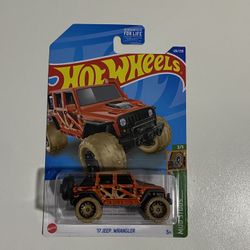 Jeep Wrangler Hot Wheels 