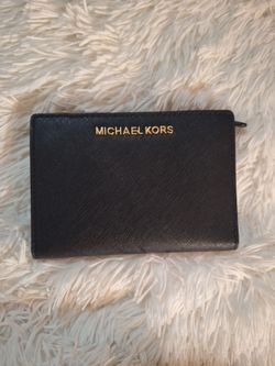 Michael Kors Black Saffiano Leather Wallet