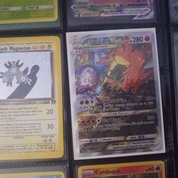 Group Of Rare Pokemon Cards