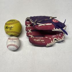 Like New Rawlings “Lefty’s “ Junior 10” Glove