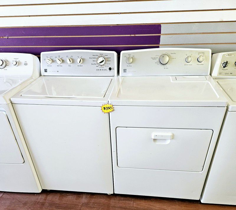 Kenmore Washer and Dryer Set 