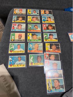 (22) SUPER NICE 1960 topps HIGH NUMBERS