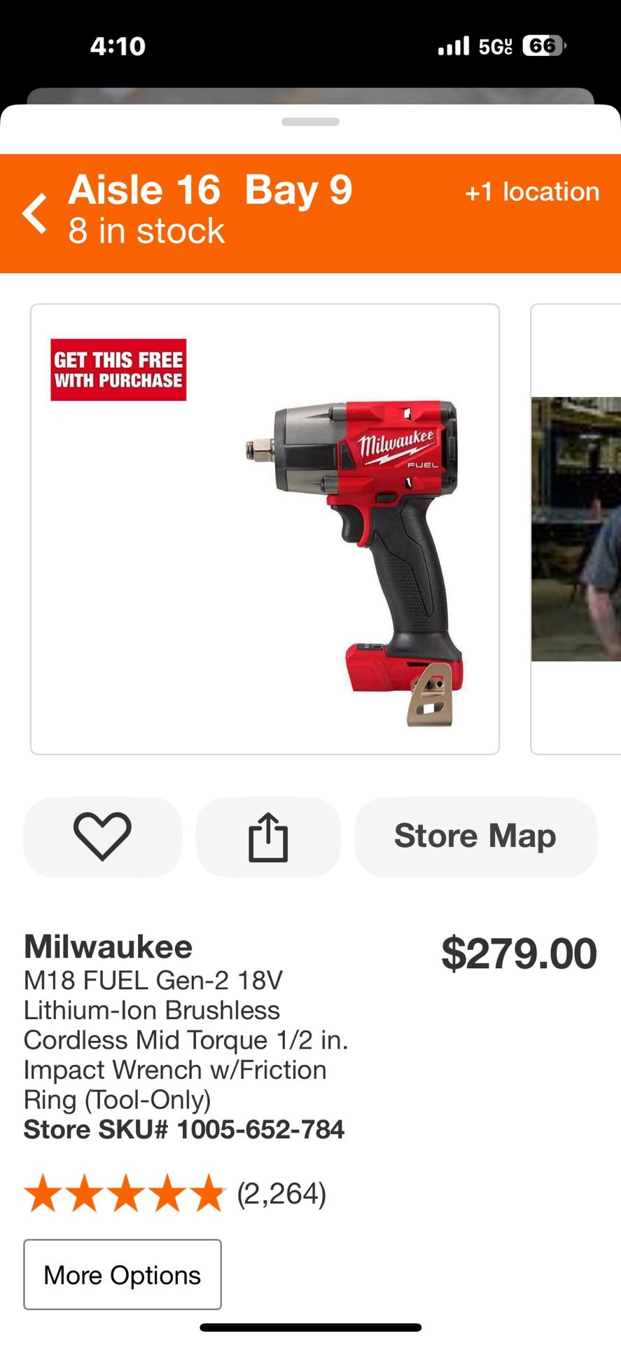 Milwaukee Mid Torque Wrench