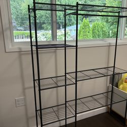 Wardrobe Closet - Clothing Rack With Shelves - Closet organizer