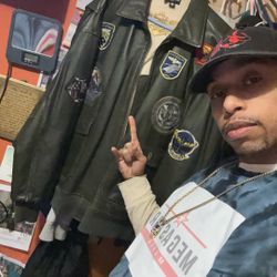 Mark Andrew New York US Pilot Jacket – Made in Italy – Extra Large – $199