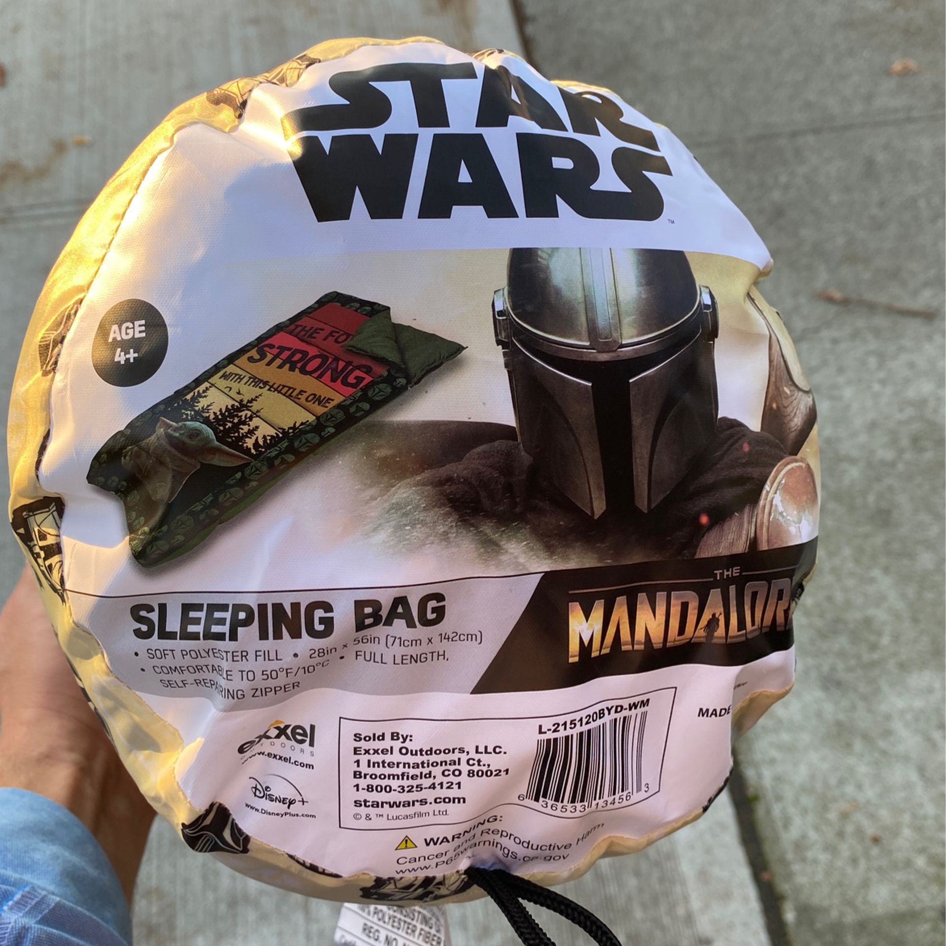 Mandalorian Star Wars sleeping bag