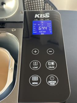 KBS Bread Maker Machine Brand New But With Cosmetic Damage