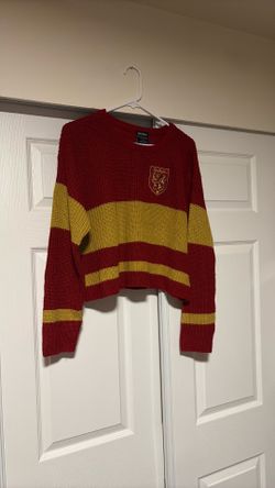 Harry Potter Gryffindor Cropped Sweater