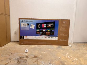 48 “ LG smart 4K EVO OLED HDR 144HZ TV