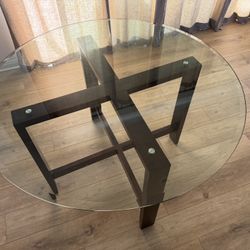 Modern Round Dining Table Set 