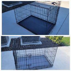 2 Dog Cages For Sale 