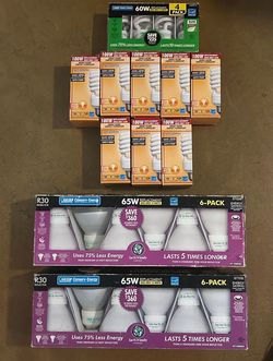 Bulk Energy‑Saving Light Bulbs – Mixed Lot
