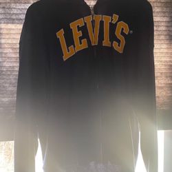 Levis Zip Up Hoodie Size L 