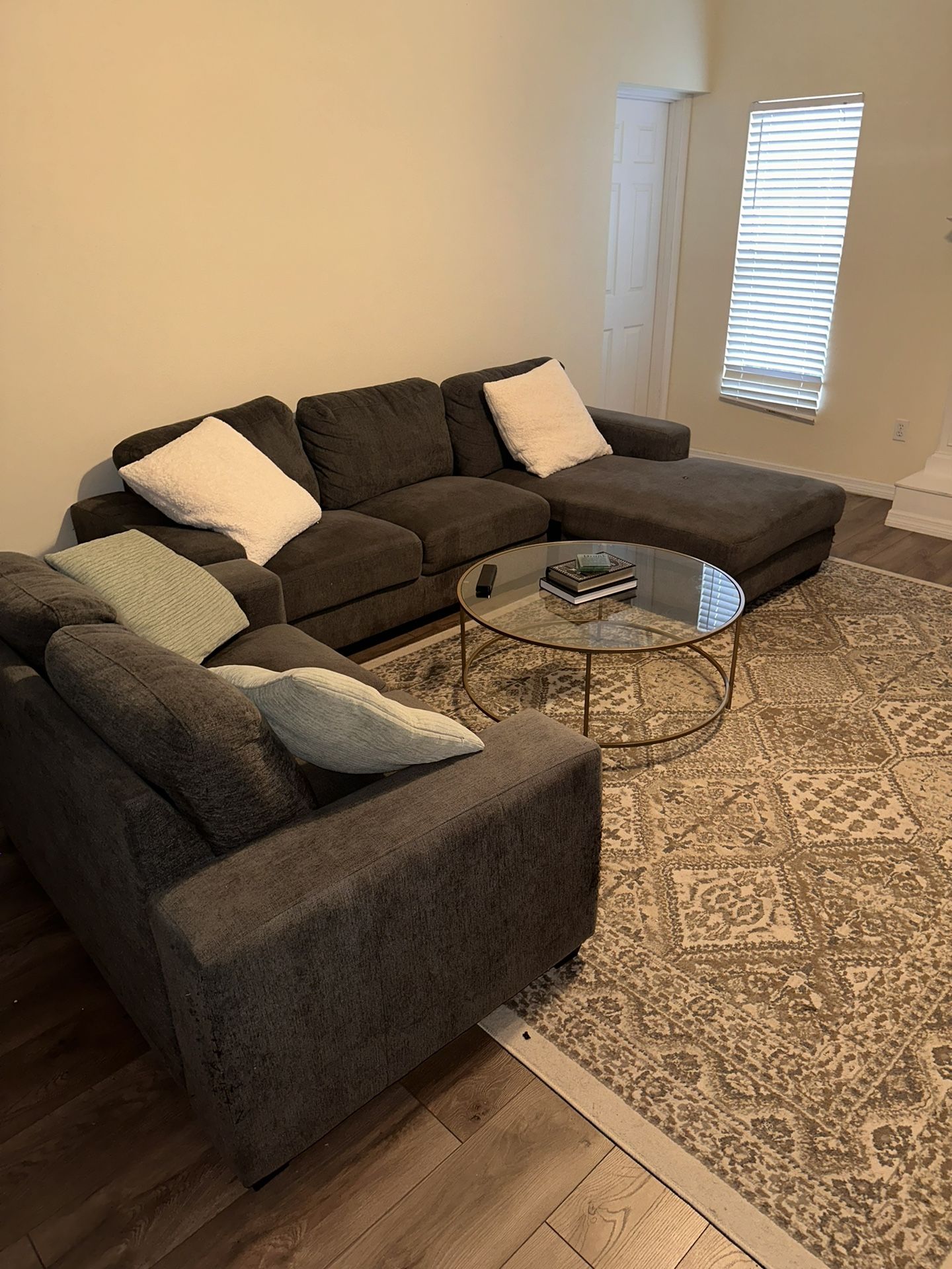 Grey Couch Set